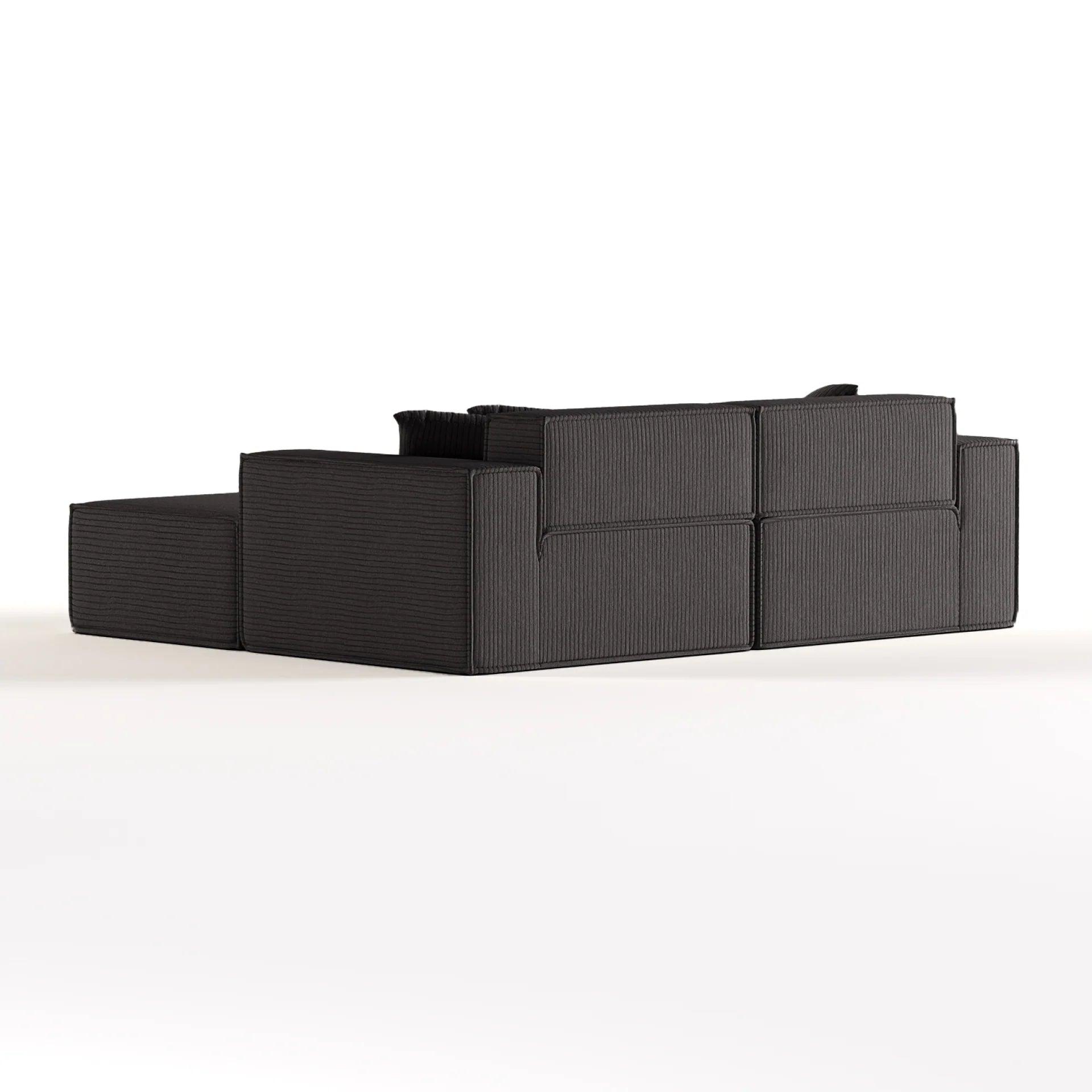 <tc>Sofa na Caixa</tc>  <tc>Pelion</tc> 2 assentos + 1 perseguição no bujão - cinza