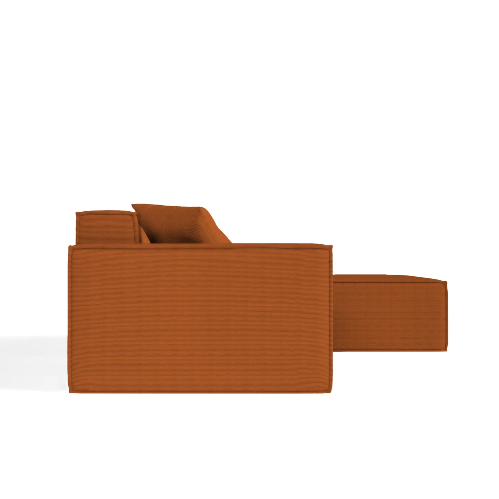 <tc>Sofa na Caixa</tc>  <tc>Pelion</tc> 3 assentos + 1 chaleiros no bujão - laranja